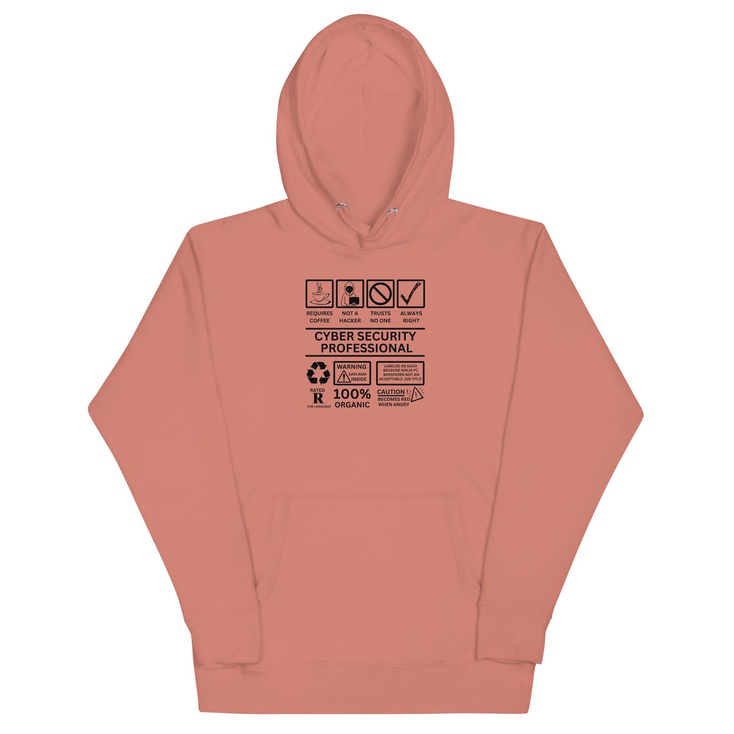 Cyber Security Professional Label Hoodie