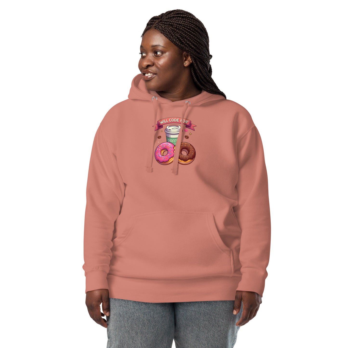 Code For Doughnuts Hoodie