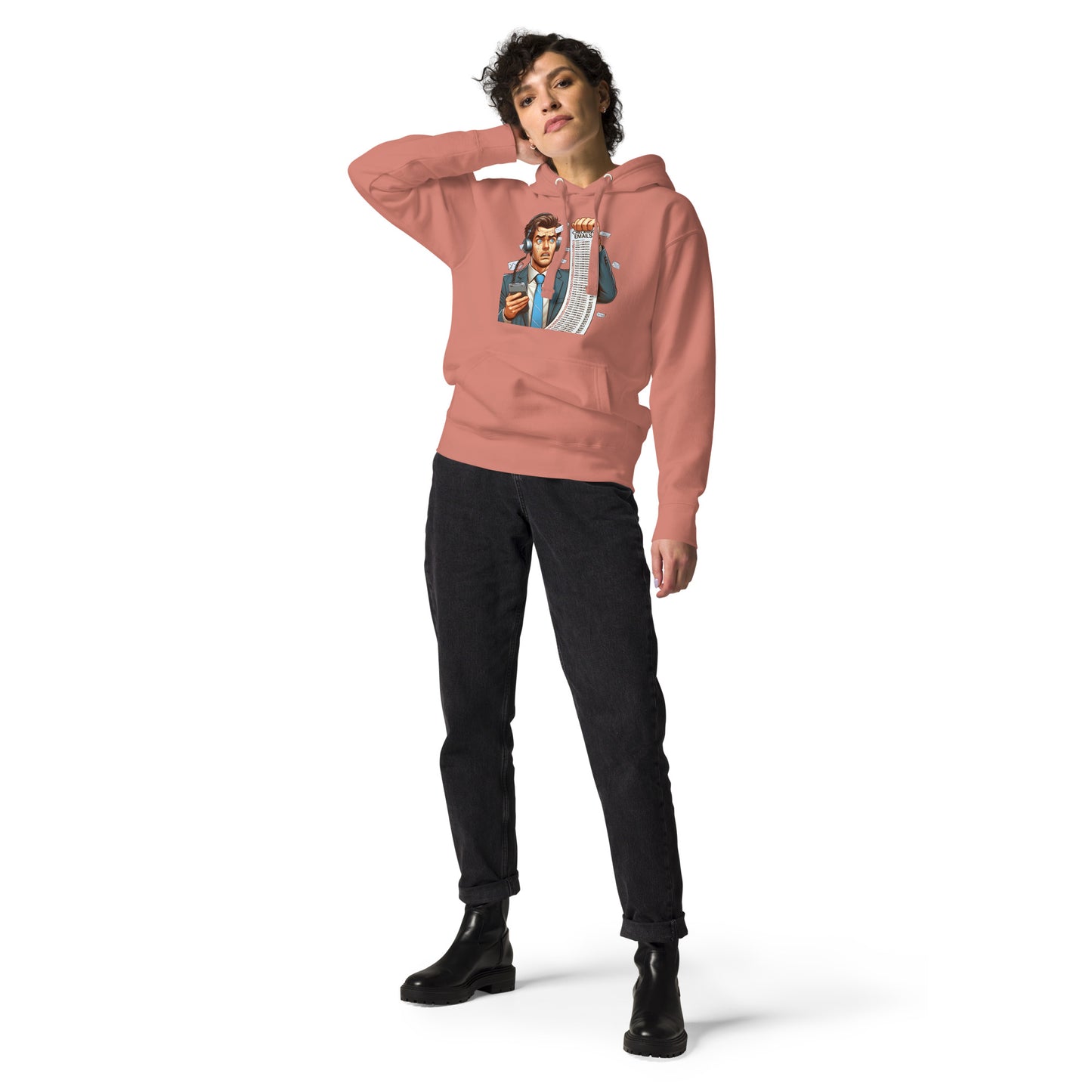 Checking Emails Hoodie