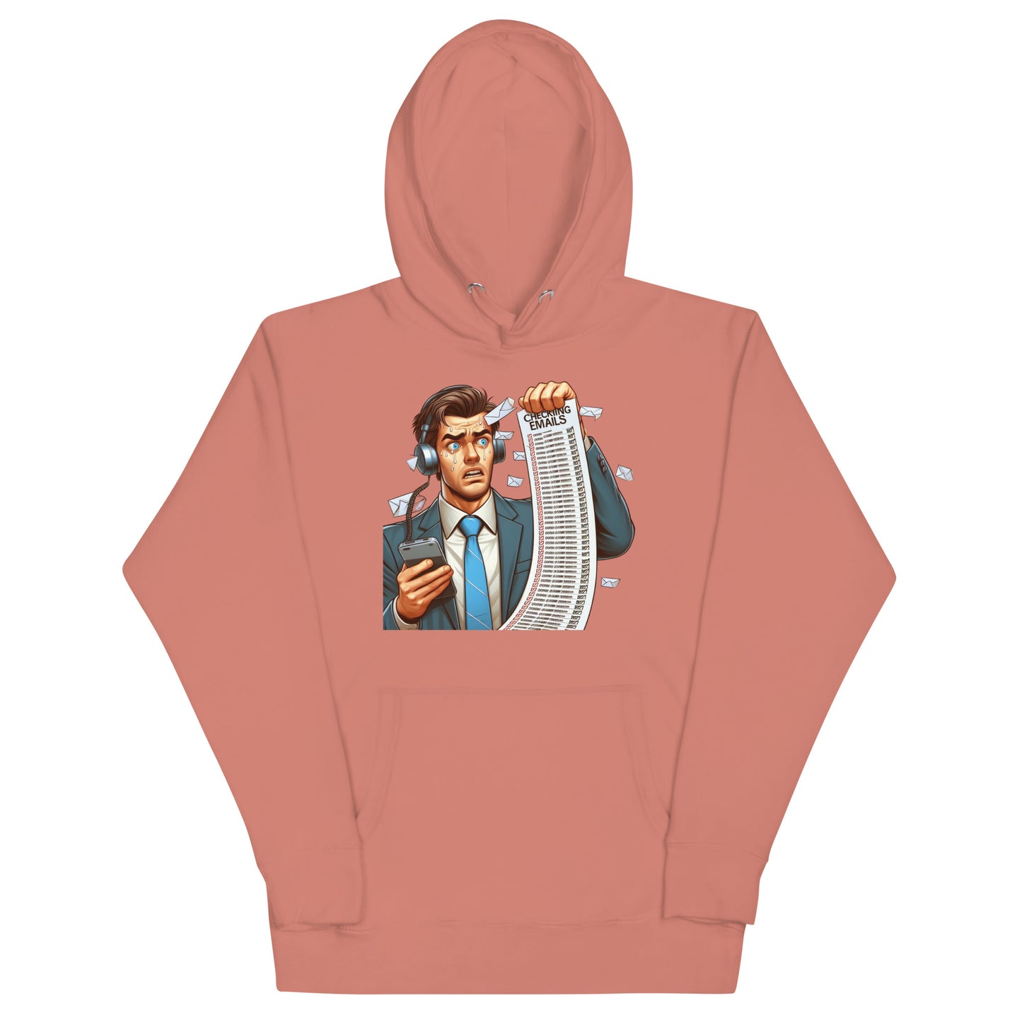 Checking Emails Hoodie