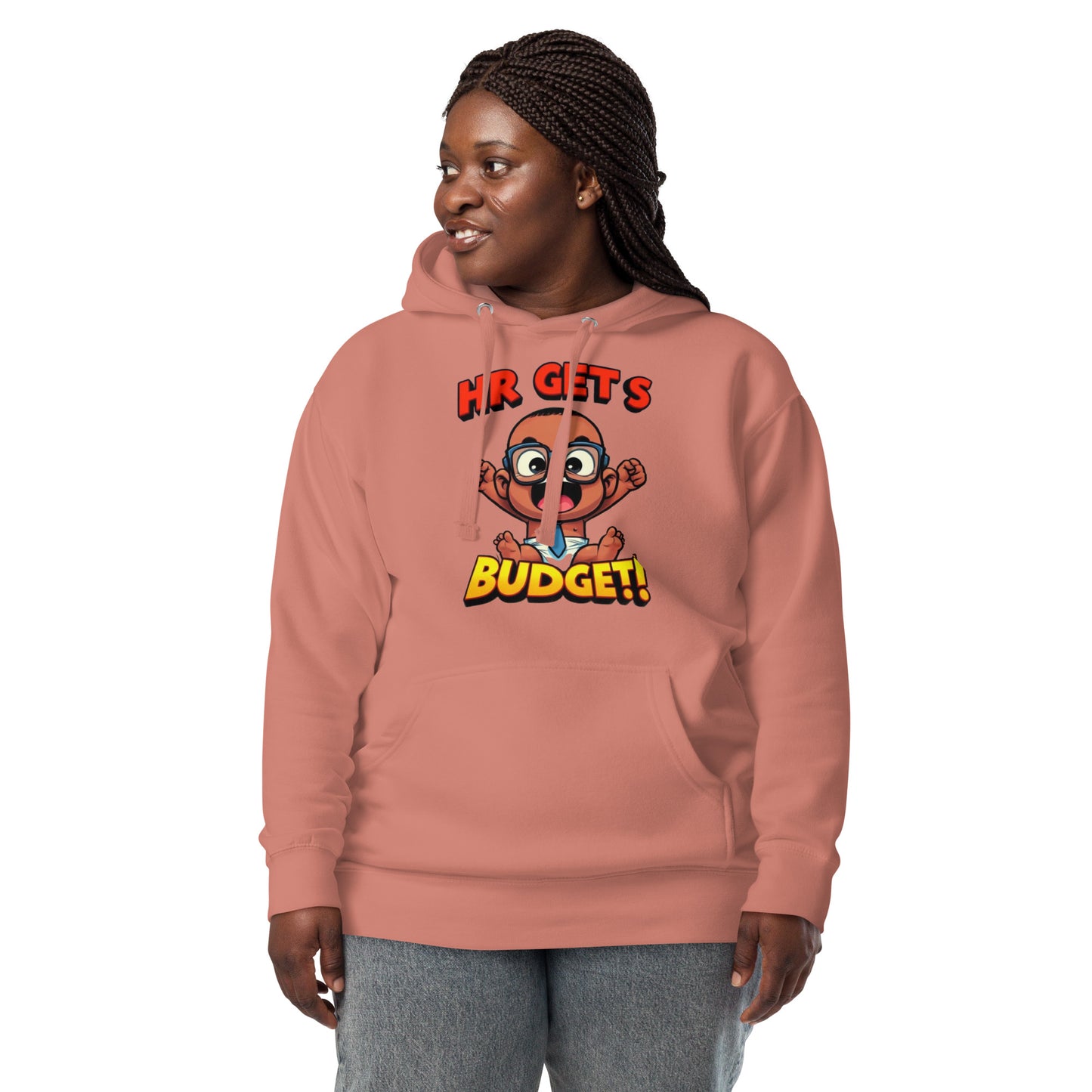 HR Gets Budget Hoodie