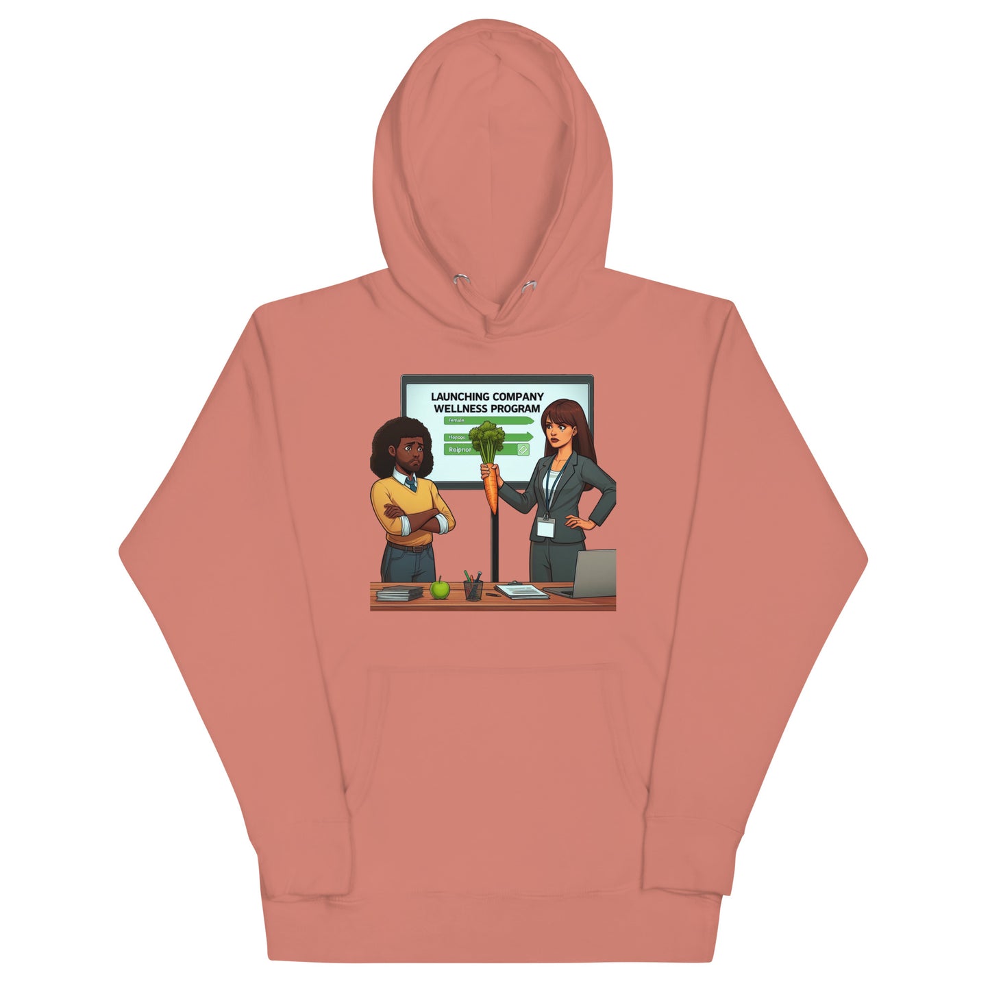 Company Wellness Program Hoodie