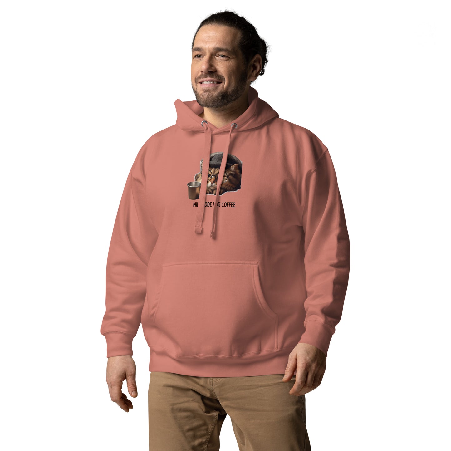 Kitty in Glasses Developer Hoodie