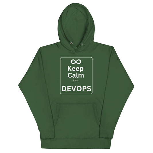 DevOps Keep Calm Hoodie