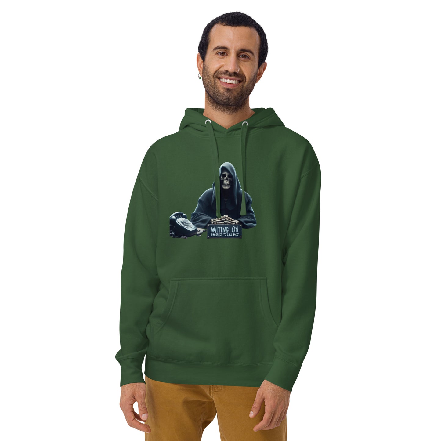 Waiting on Callback Hoodie - Dark