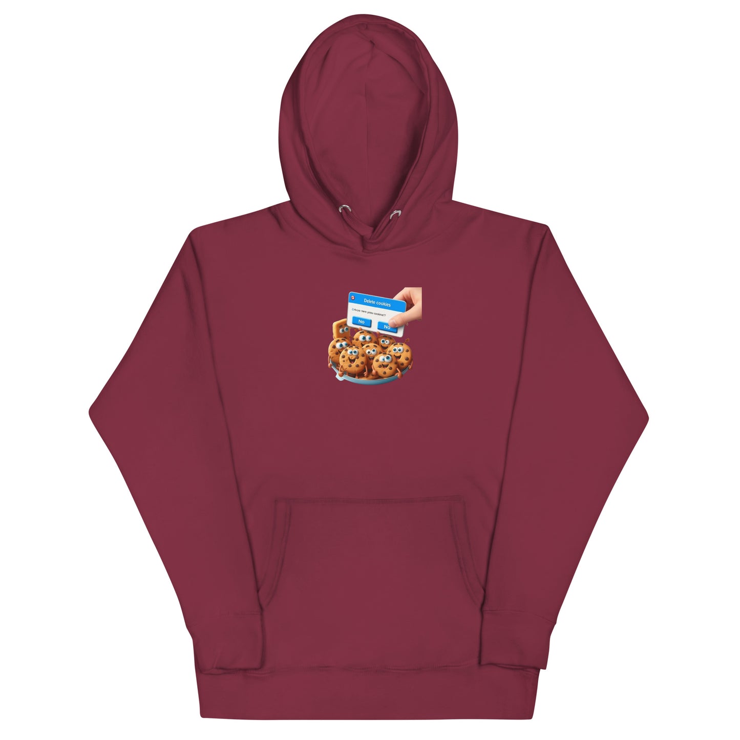 Delete Cookies Hoodie - Dark