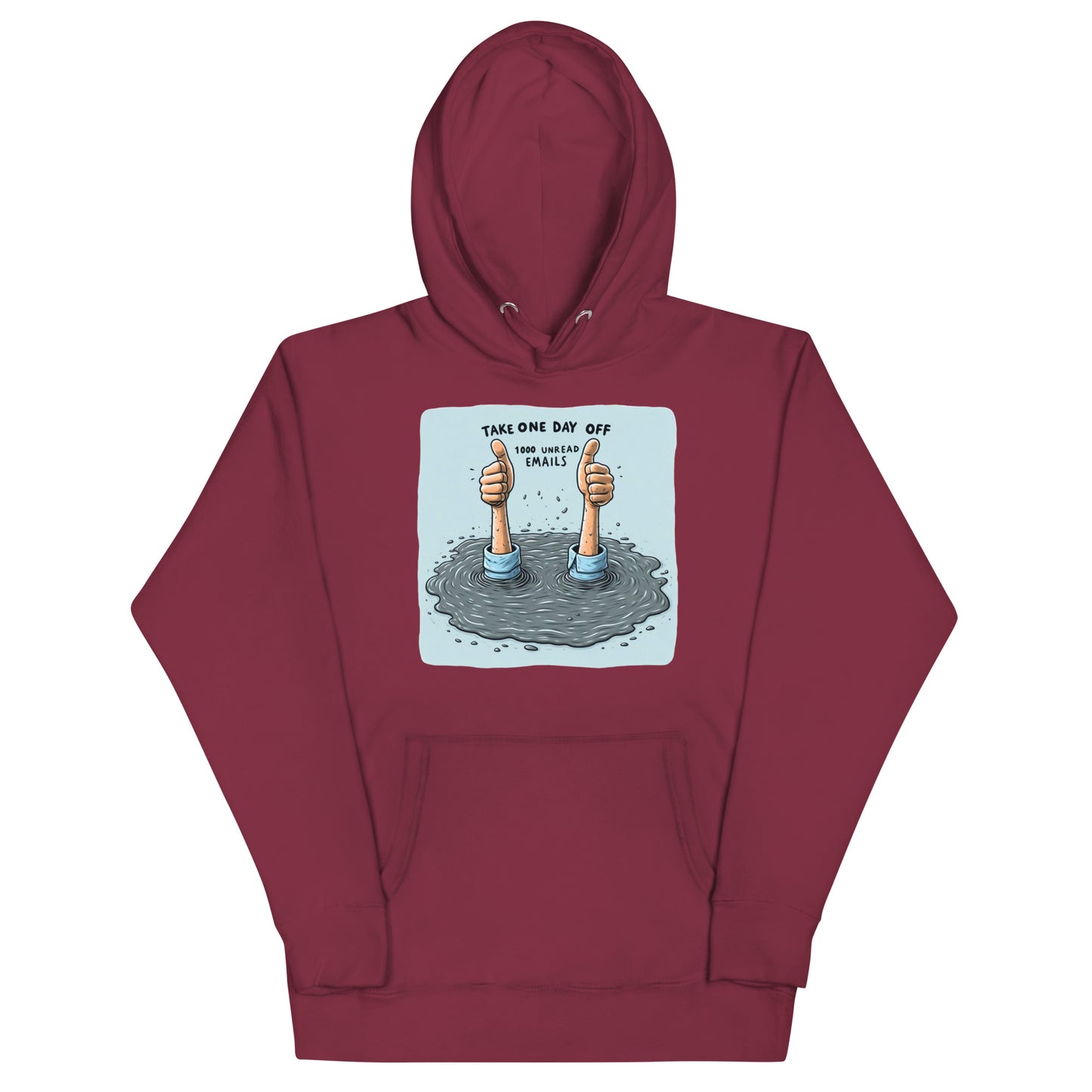 Take a Day Off Hoodie - Dark