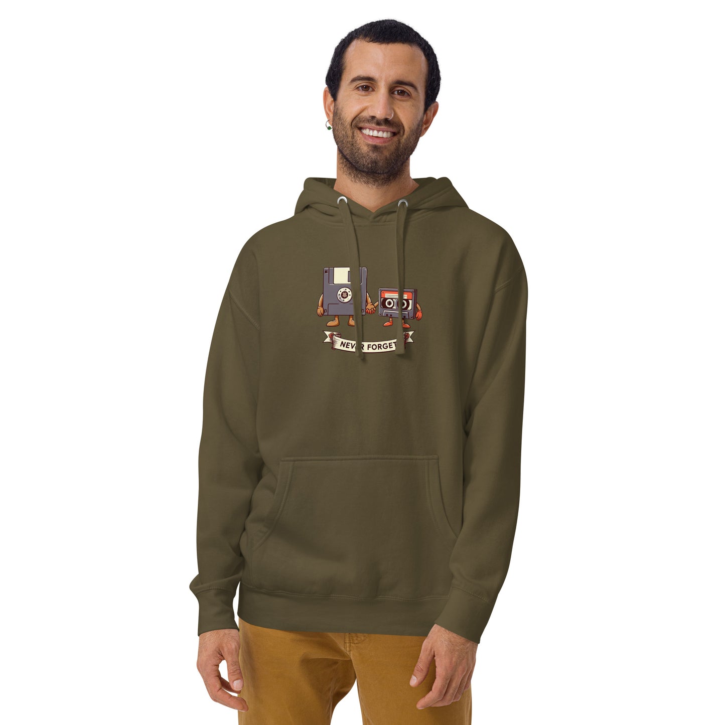 Never Forget Tech Hoodie - Dark