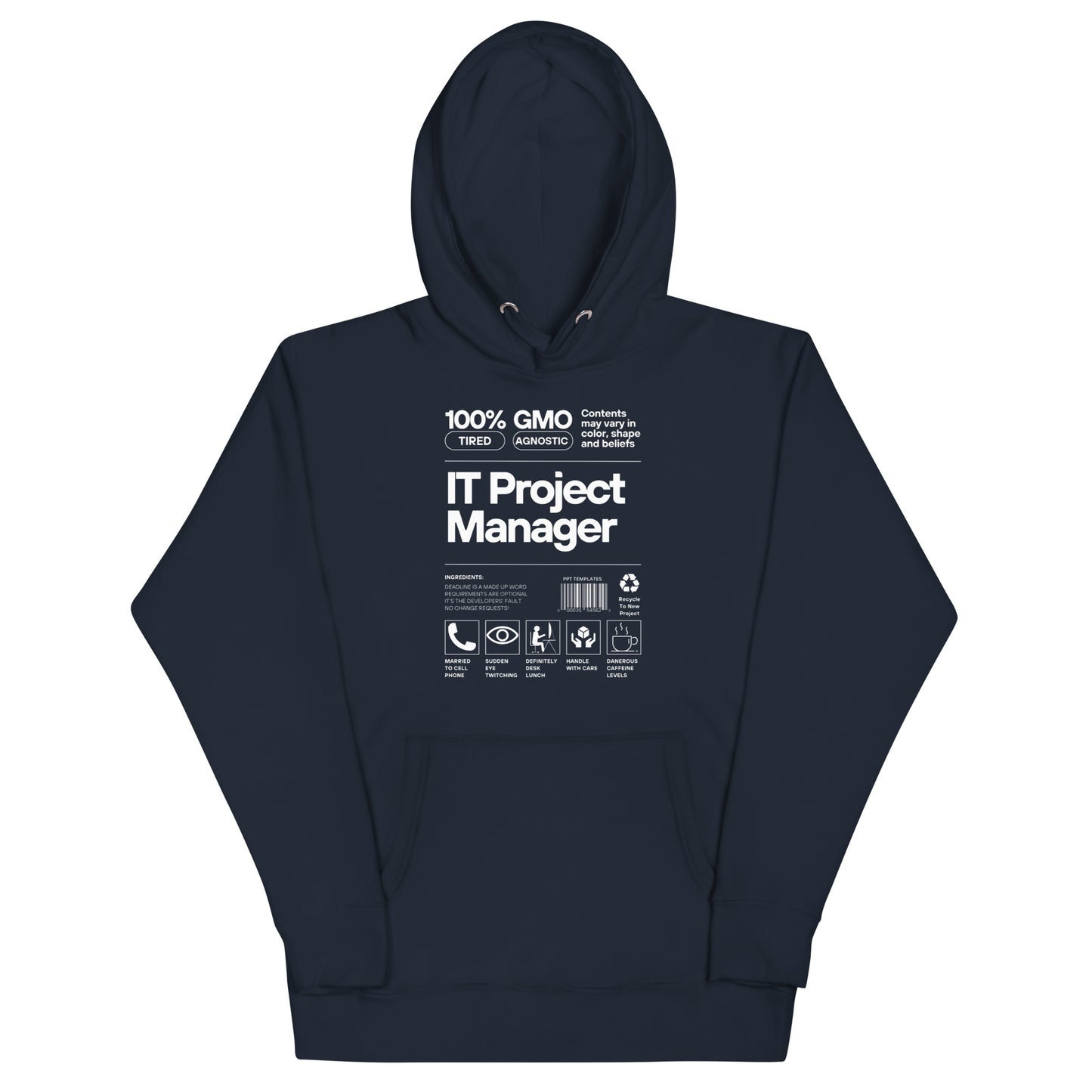 Project Manager Label Hoodie