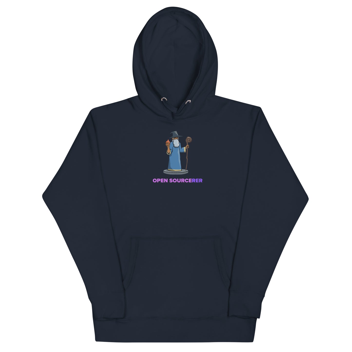 Open Sourcerer Wizard Hoodie - Dark