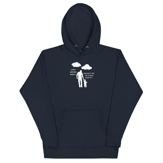 Linux Cloud Server Hoodie - Dark