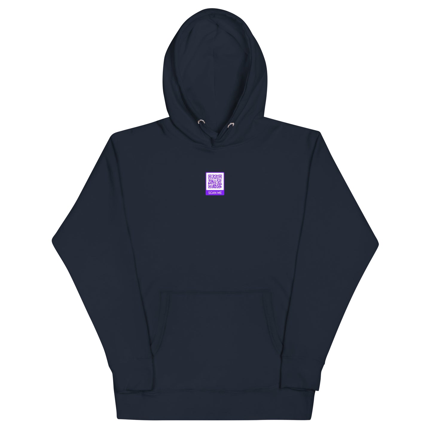 QR Code Hoodie - Dark