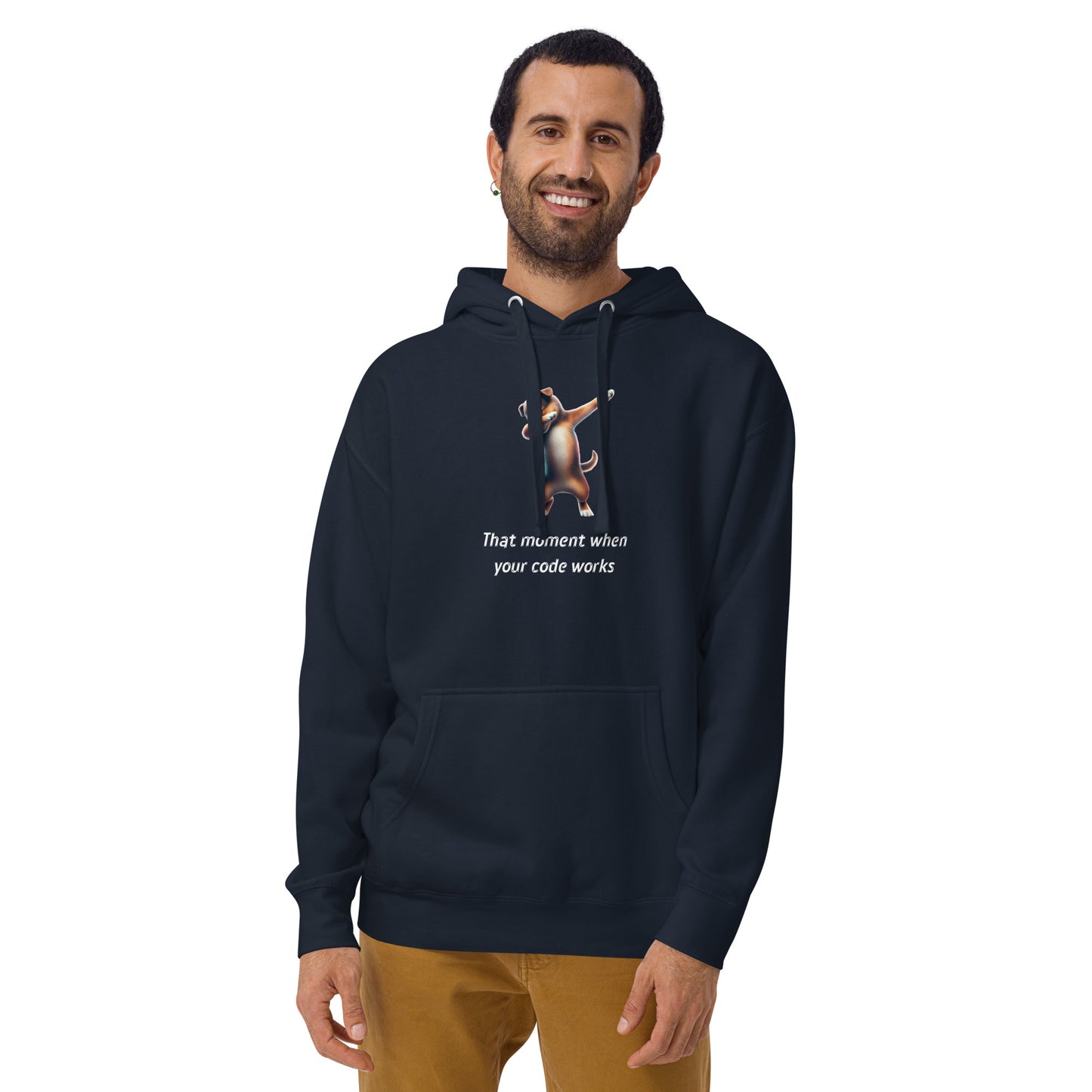 That Moment Puppy Hoodie - Dark