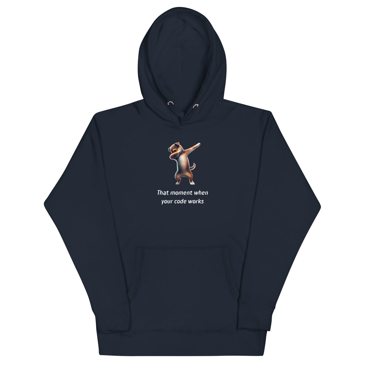 That Moment Puppy Hoodie - Dark