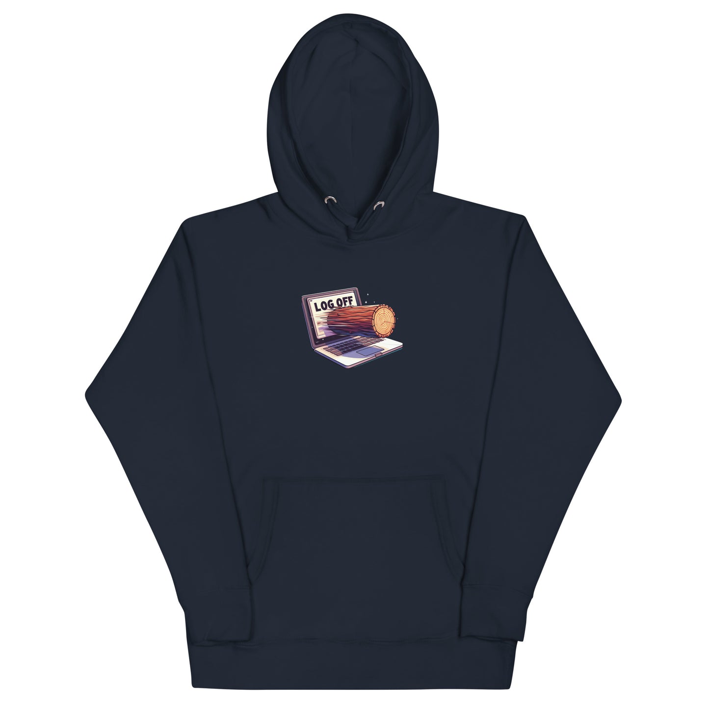 Log Off Hoodie - Dark