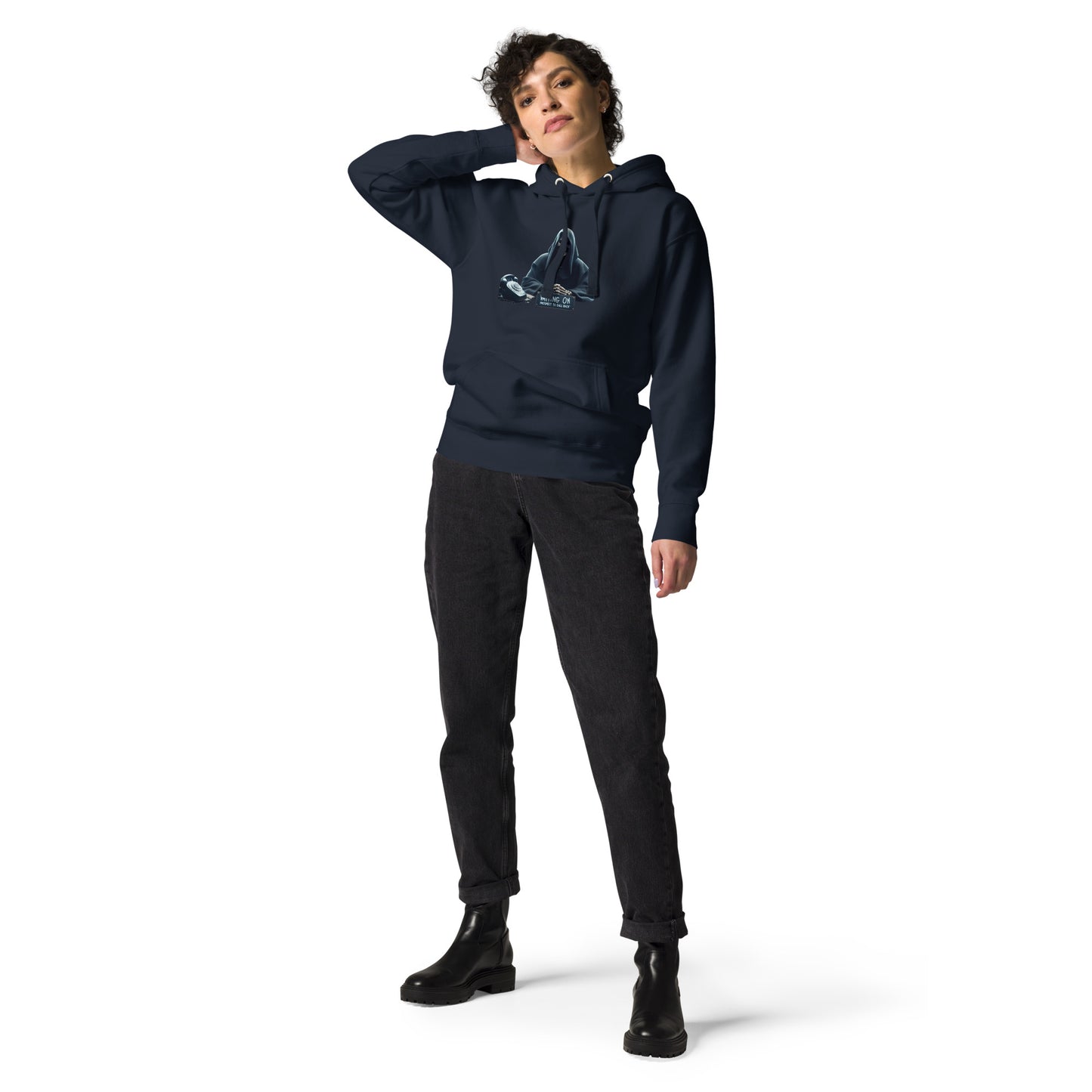 Waiting on Callback Hoodie - Dark