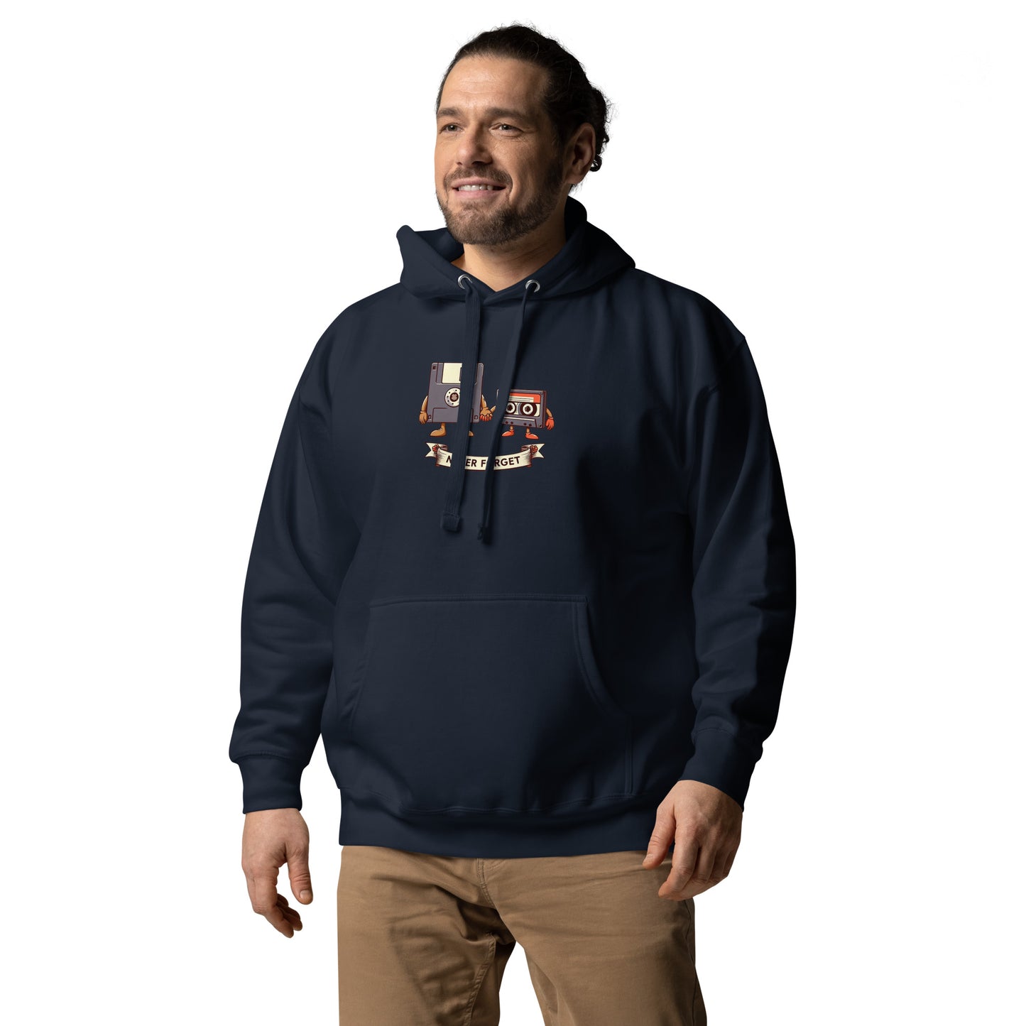 Never Forget Tech Hoodie - Dark