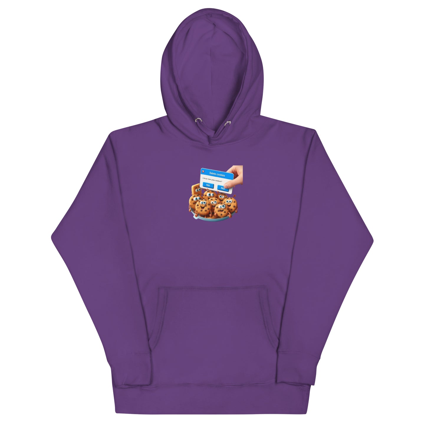 Delete Cookies Hoodie - Dark