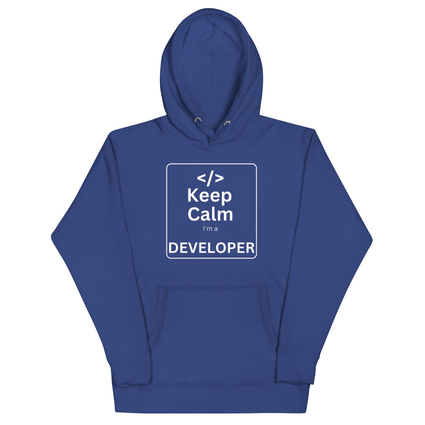 Developer Keep Calm Hoodie