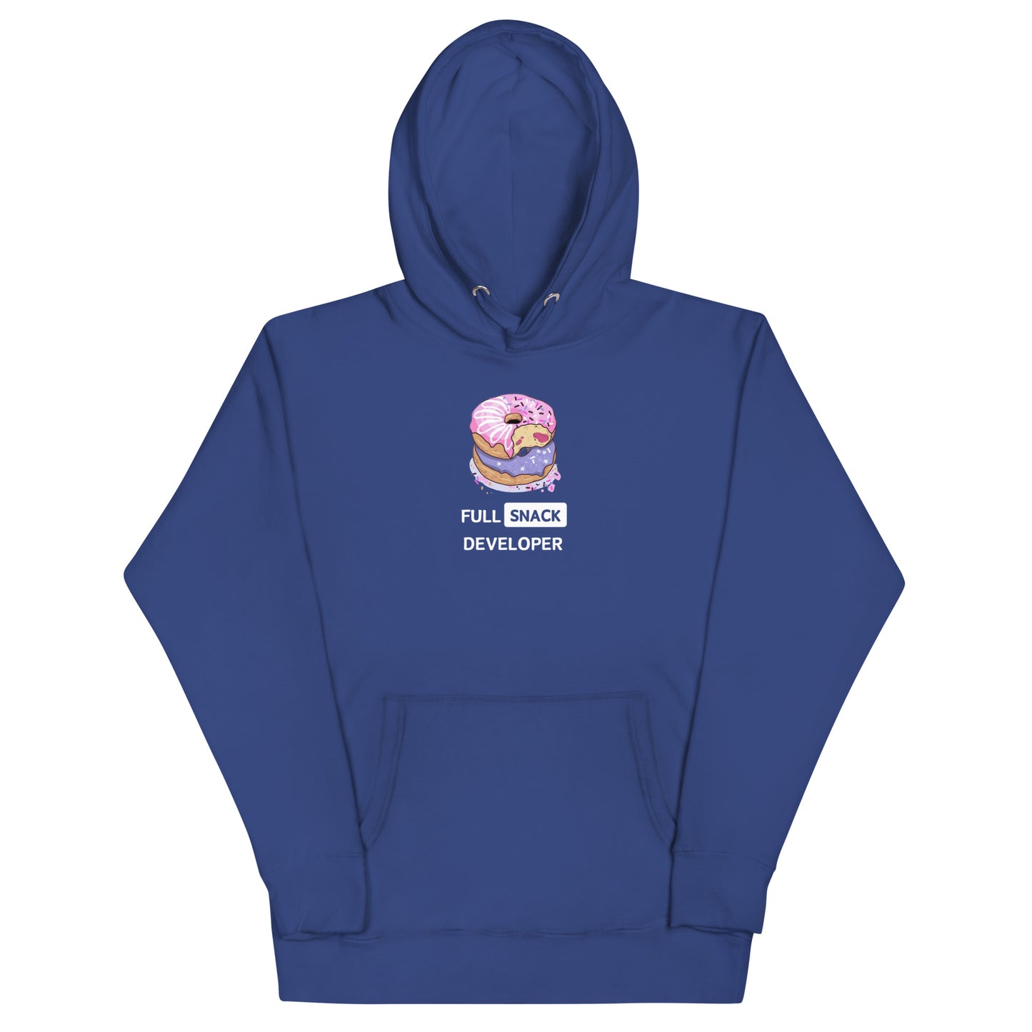 Doughnuts Full-Stack Developer Hoodie - Dark