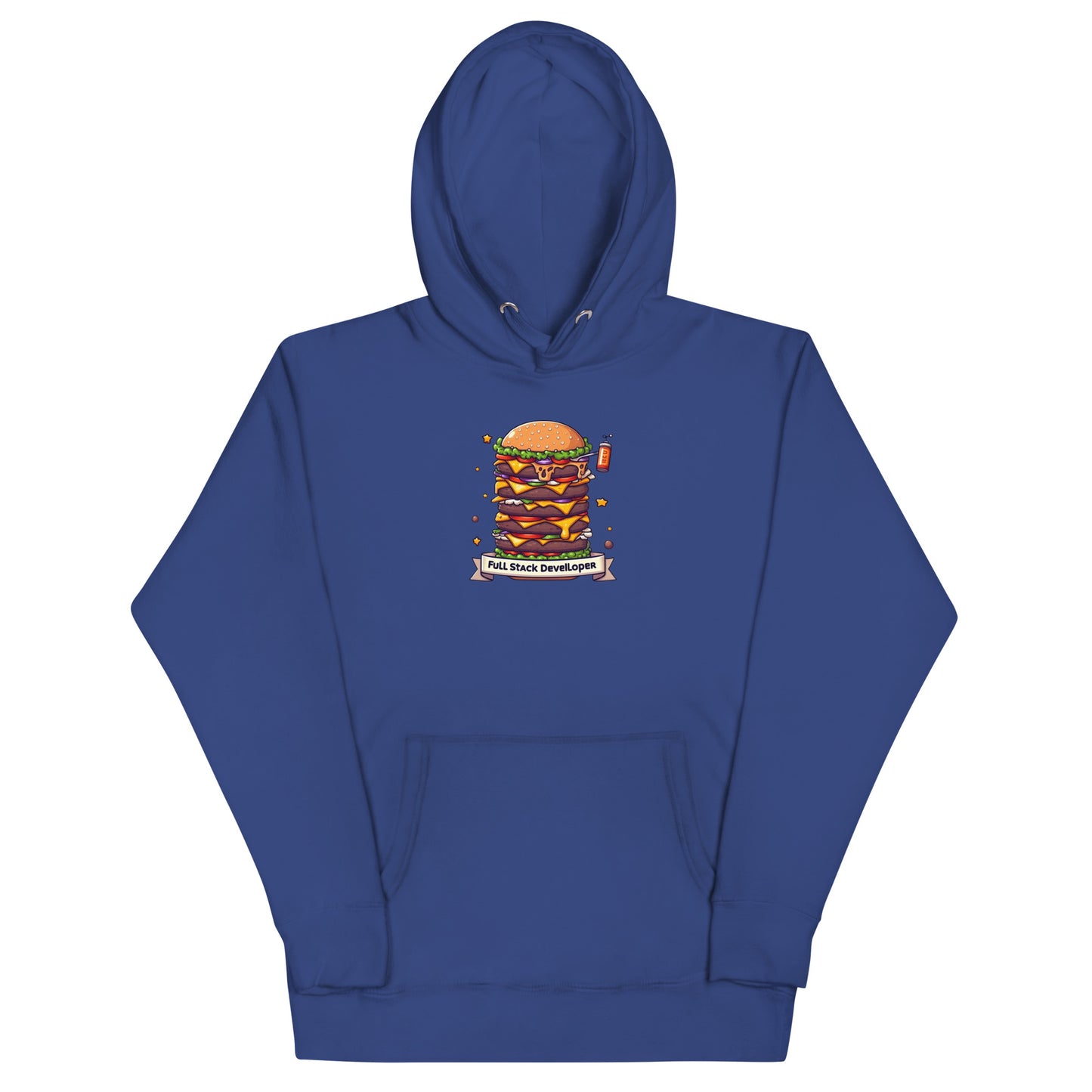 Burgers Full Stacker Hoodie - Dark