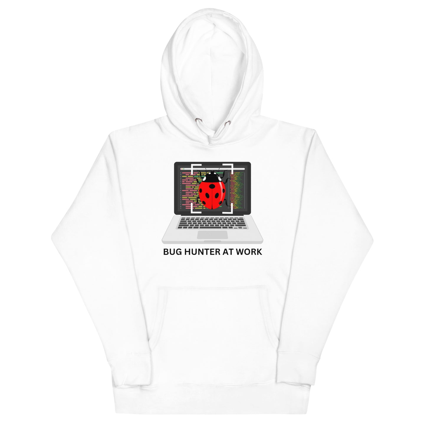 Bug Hunter at Work Hoodie -Light