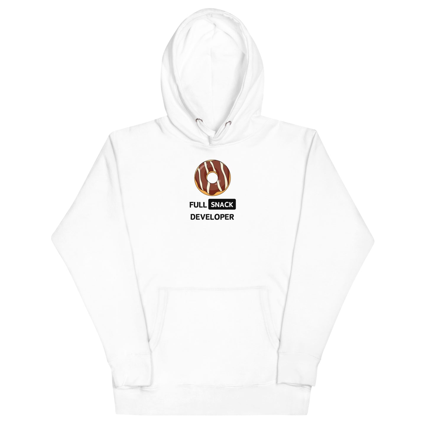 Doughnut Full Snack Developer Hoodie - Light