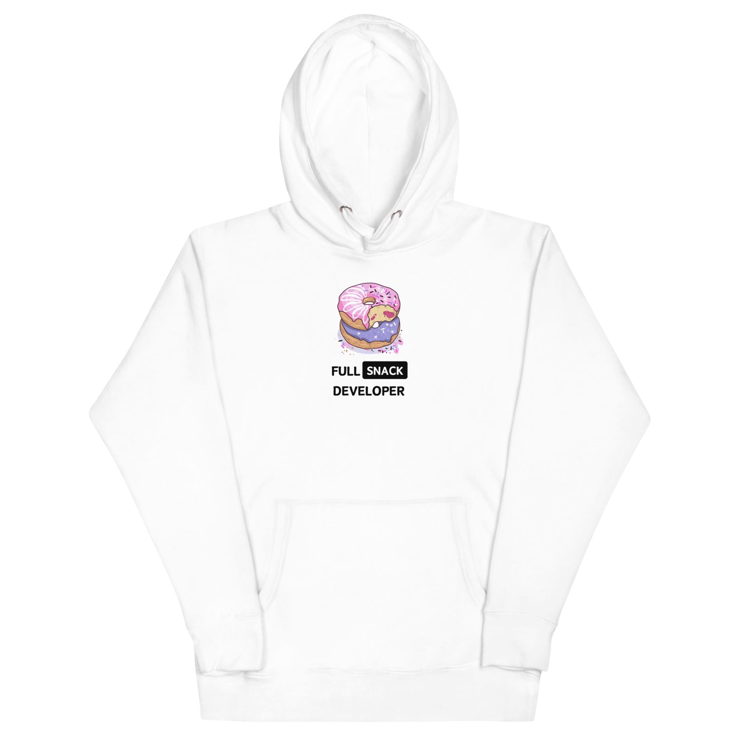 Doughnuts Full-Stack Developer Hoodie