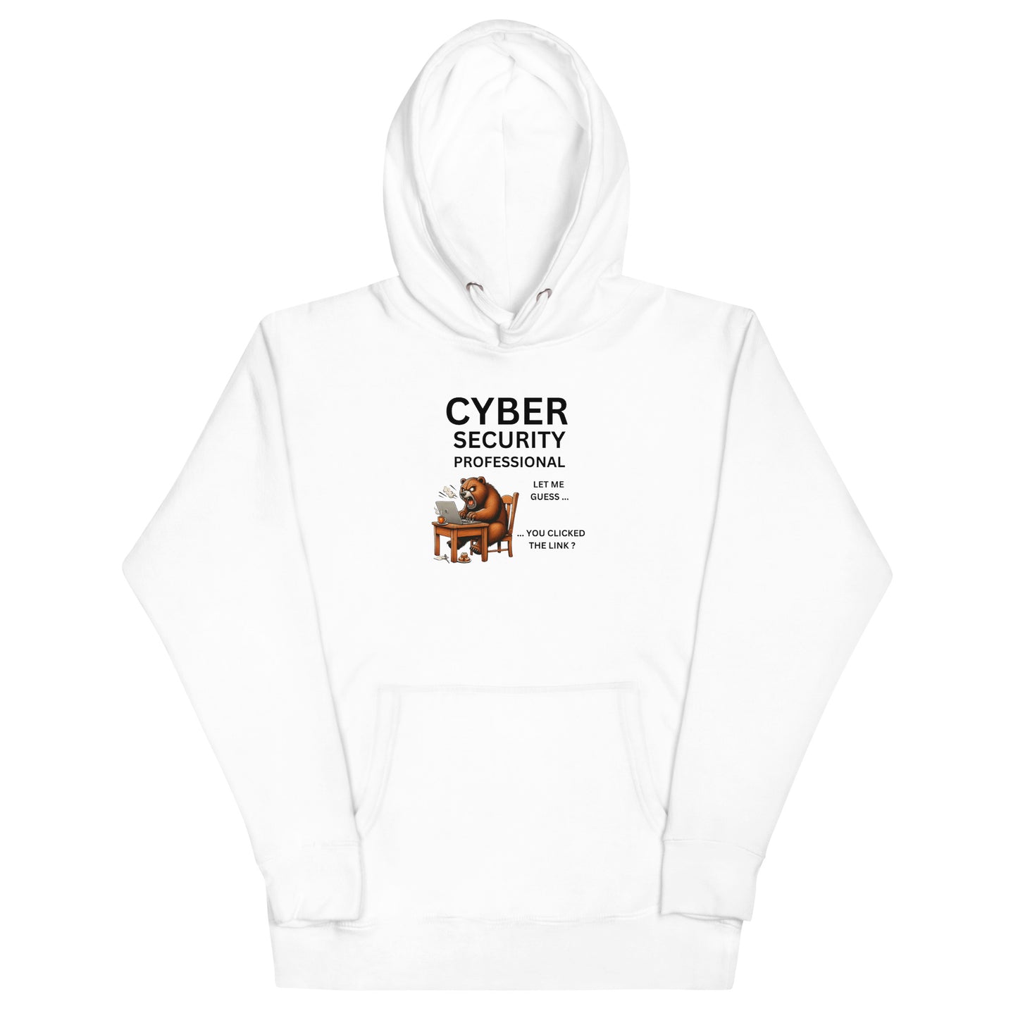 Very Angry Cyber Security Bear Hoodie