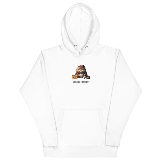 Homeless Developer Kitty Hoodie