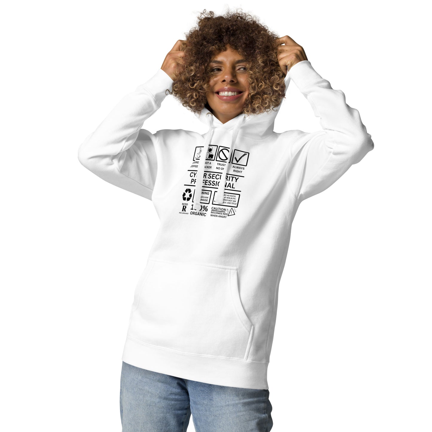 Cyber Security Professional Label Hoodie