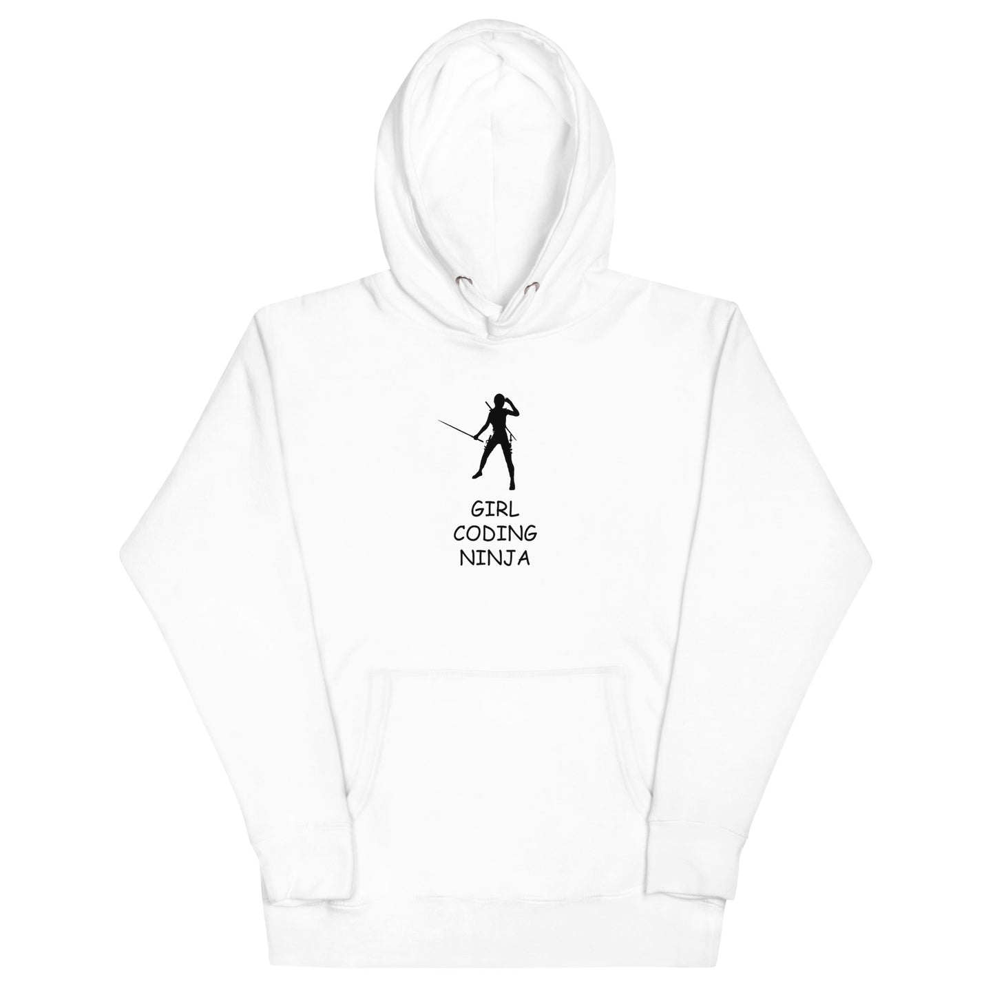 Girl Coding Ninja Hoodie