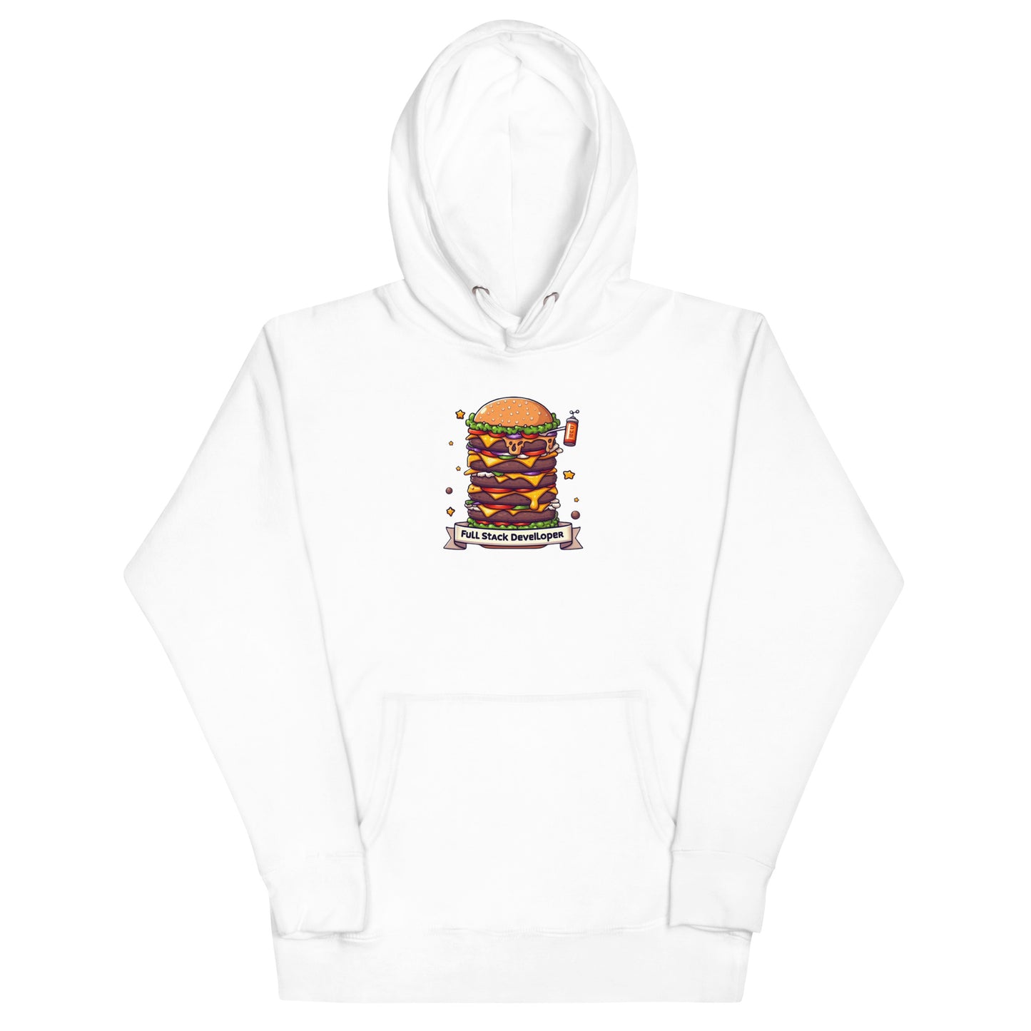 Burgers Full Stacker Hoodie