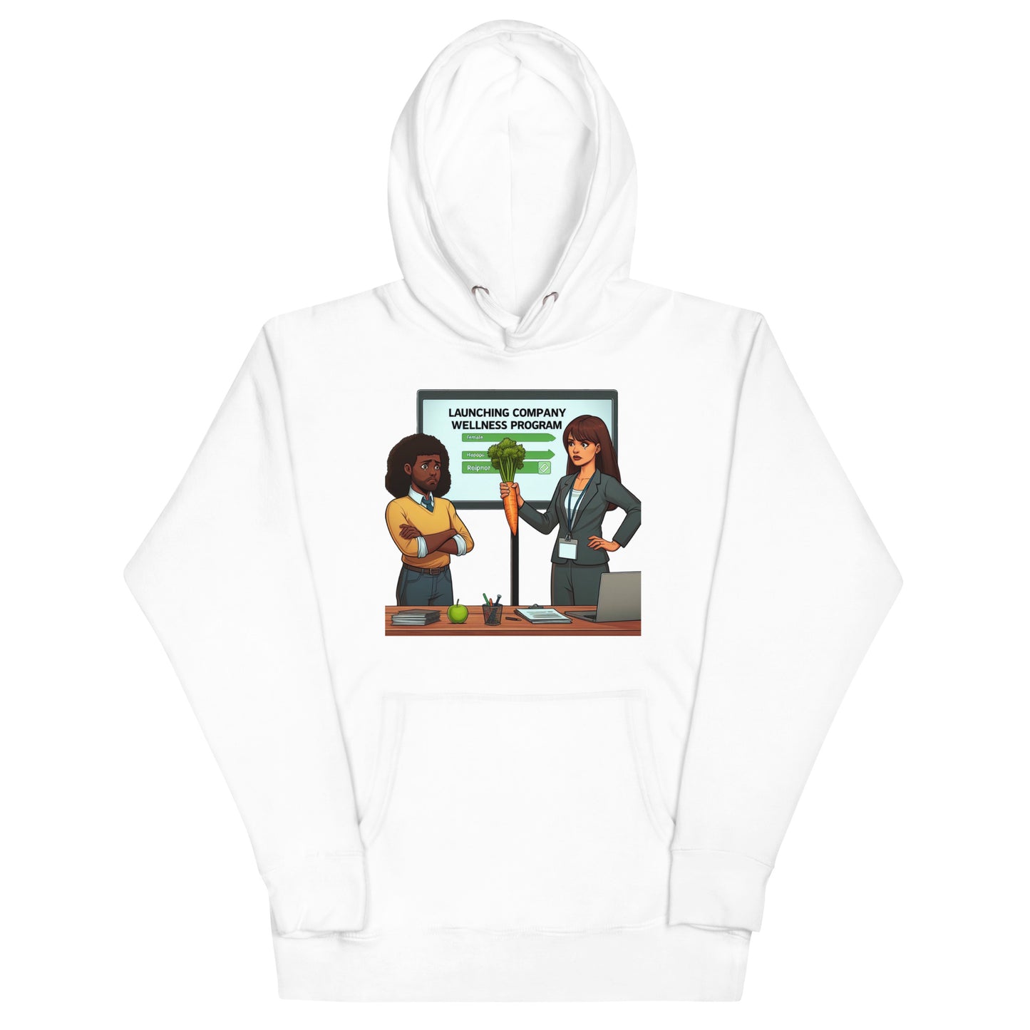 Company Wellness Program Hoodie