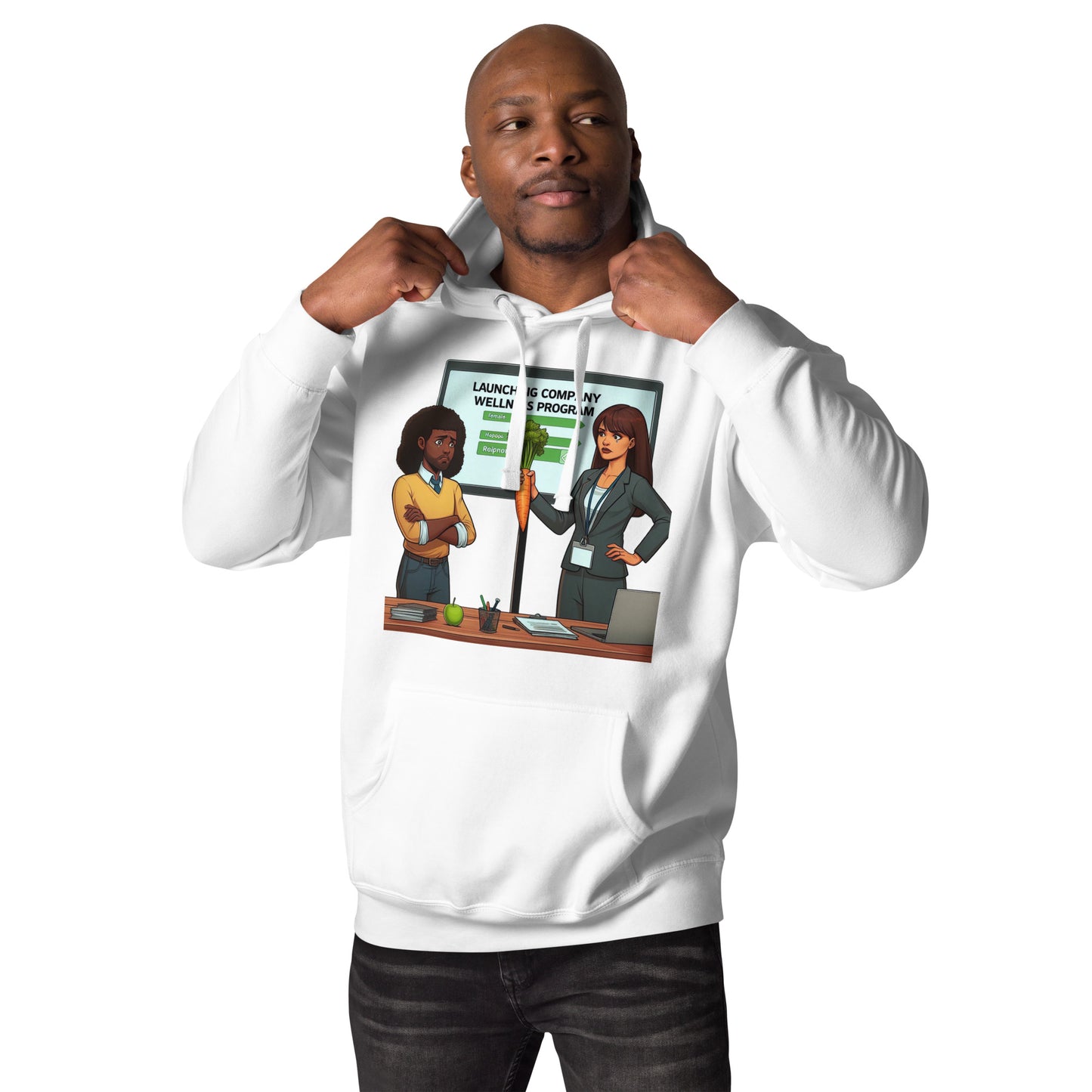 Company Wellness Program Hoodie