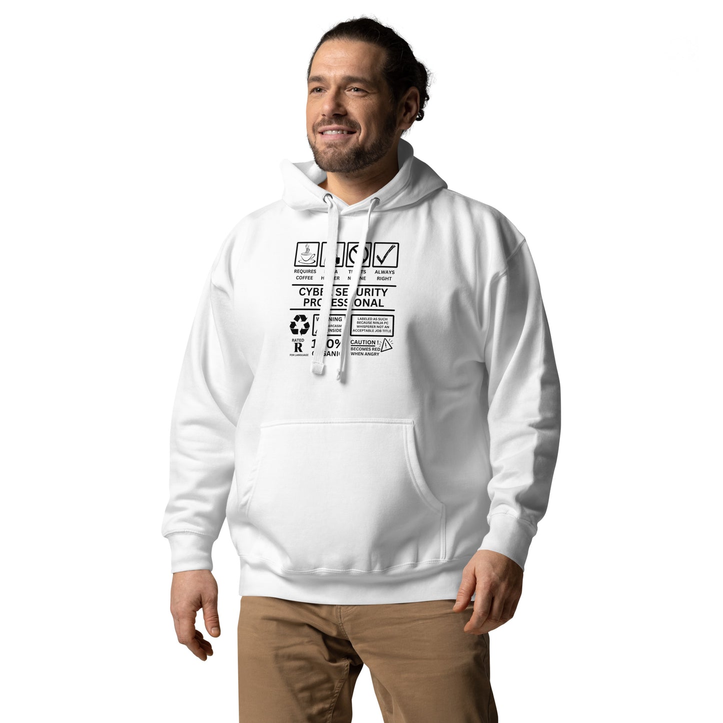 Cyber Security Professional Label Hoodie