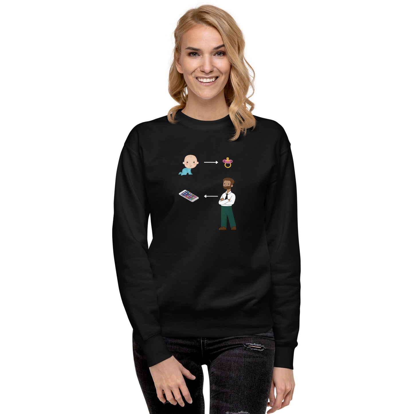 Pacifiers Sweatshirt - Dark