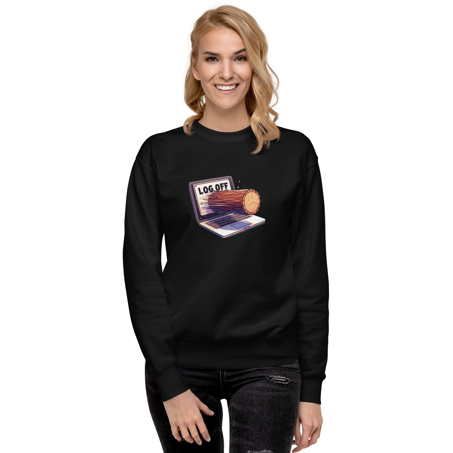 Log Off Sweatshirt - Dark