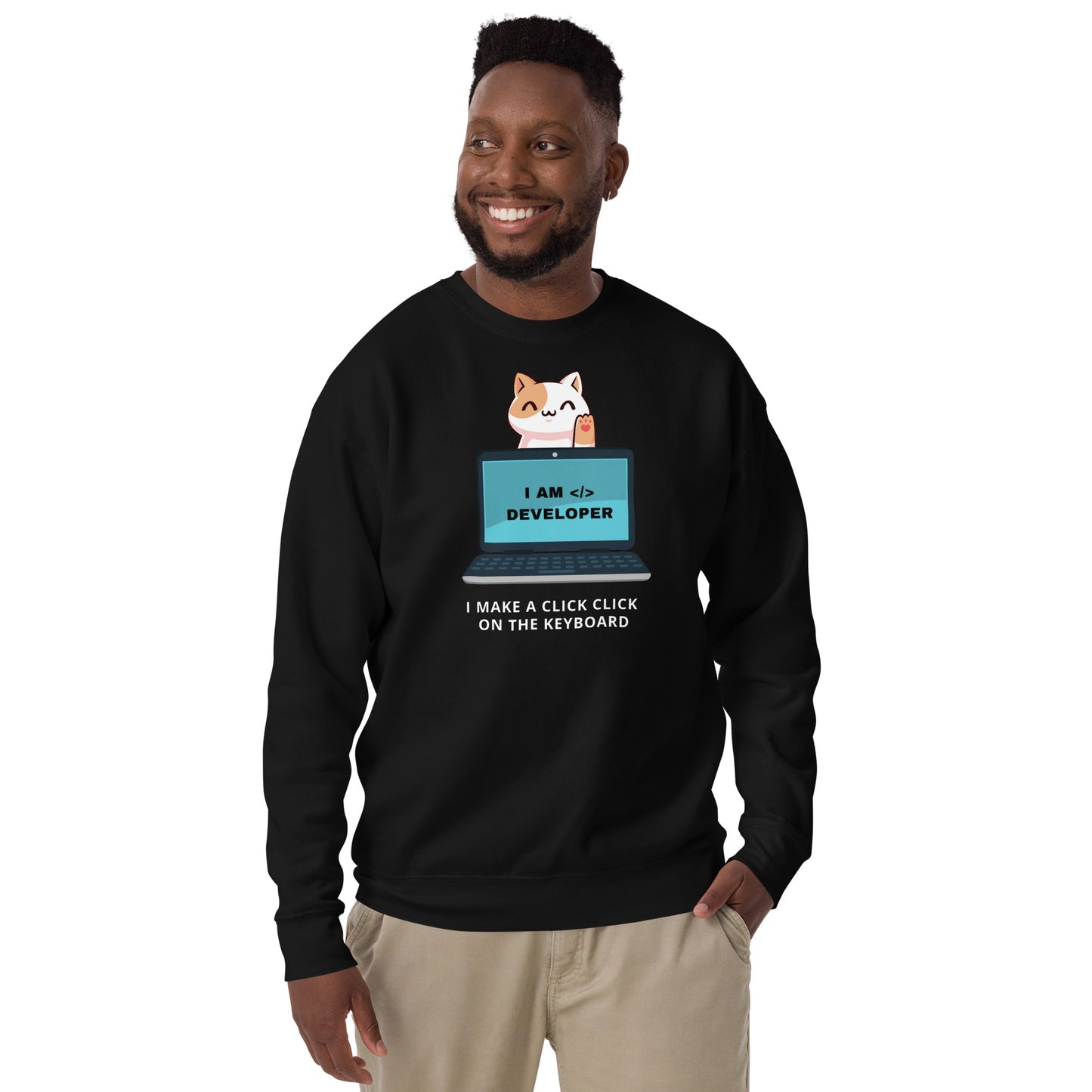 I am Developer Premium Sweatshirt