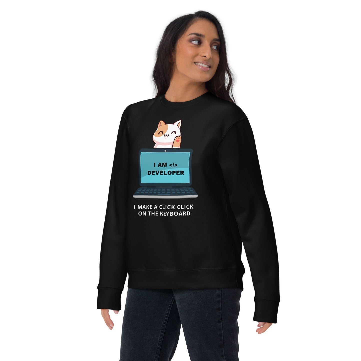 I am Developer Premium Sweatshirt