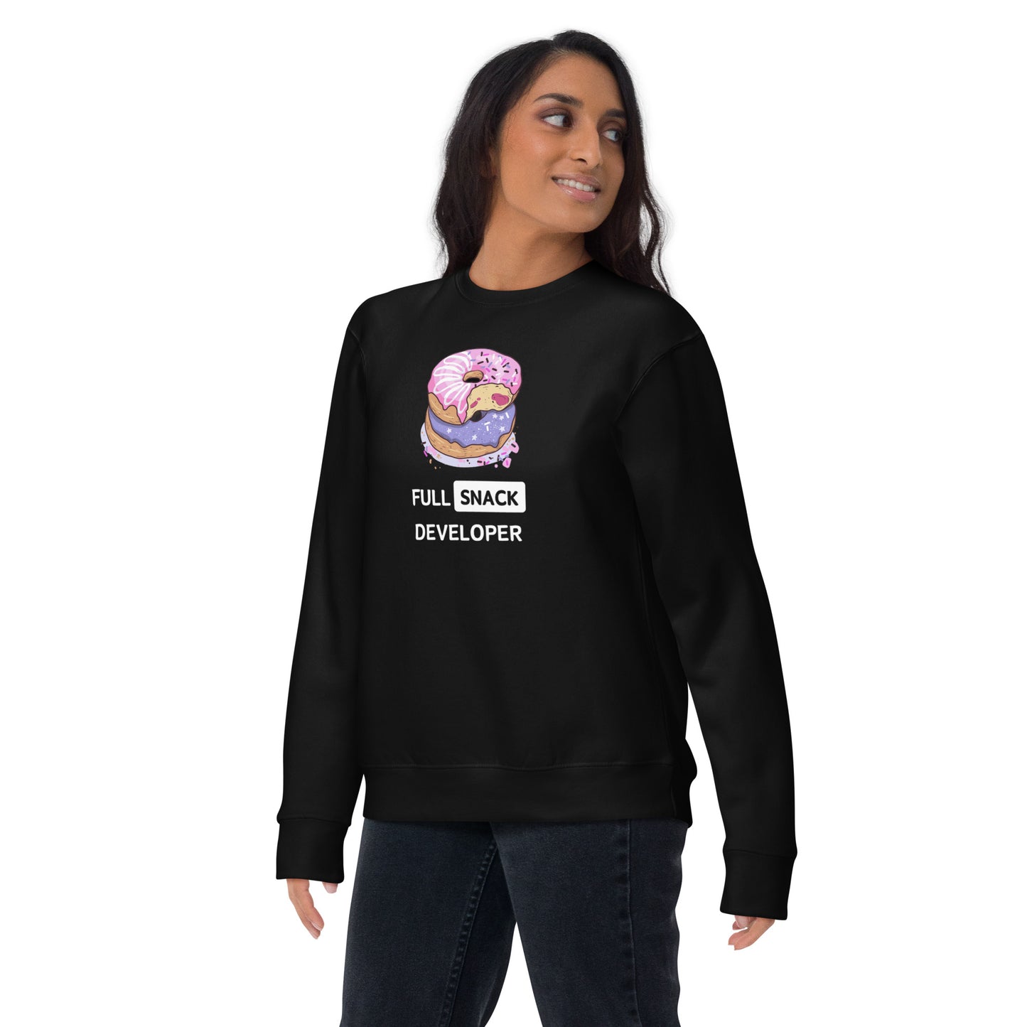 Full Snack Developer Sweatshirt - Dark