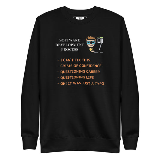 Development Process Sweatshirt - Dark