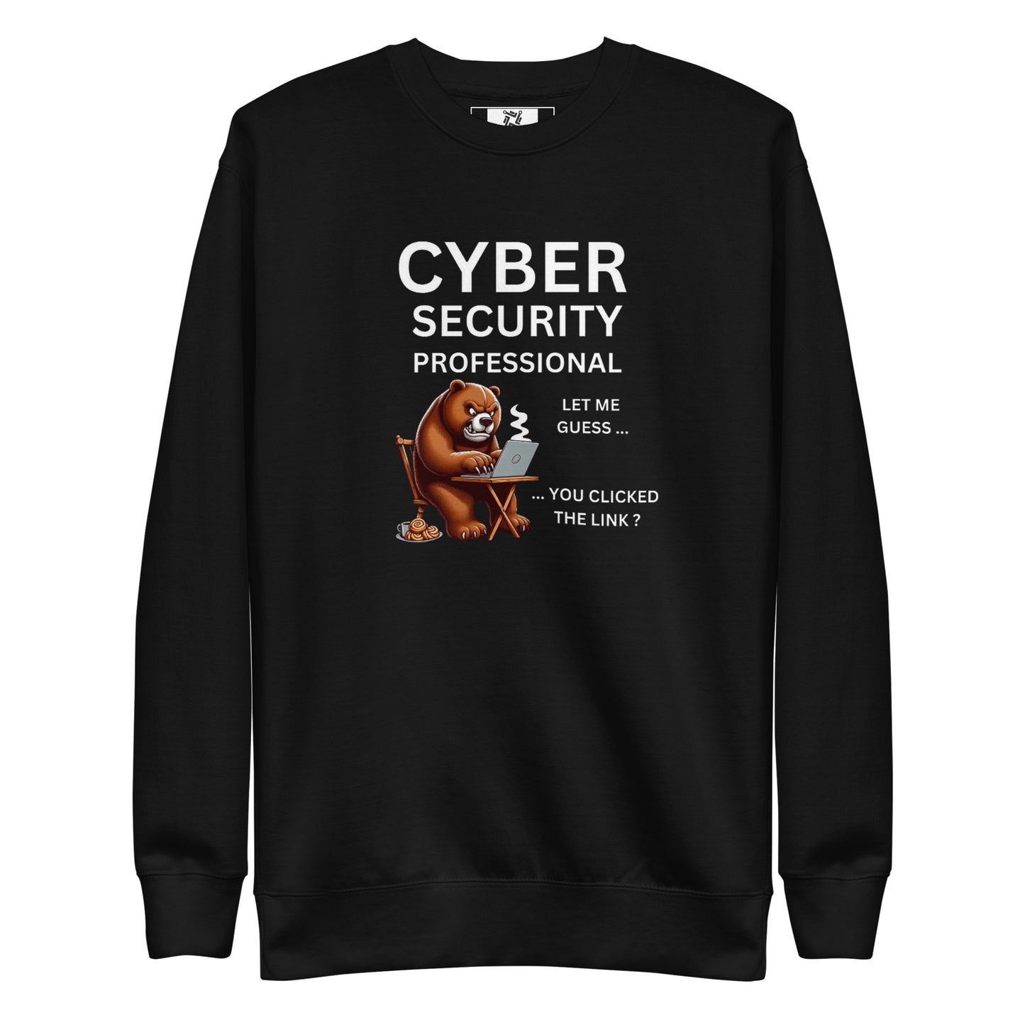 Cyber Bear Sweatshirt - Dark