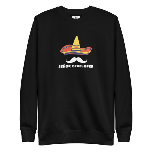 Sombrero Señor Developer Sweatshirt - Dark