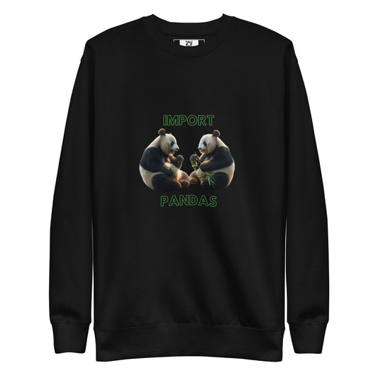 Pandas Import Sweatshirt  - Dark