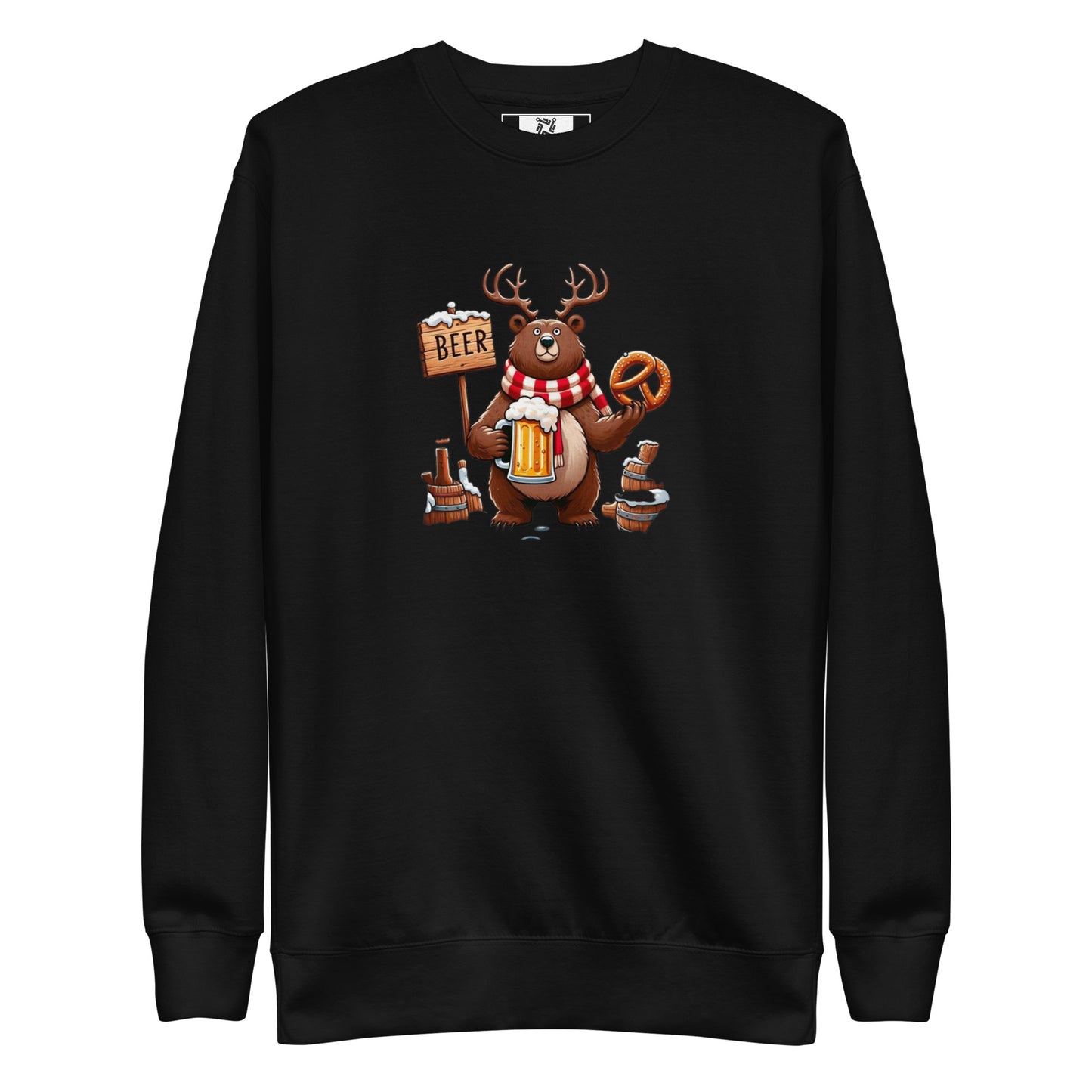 Holiday Bear Sweatshirt - Dark