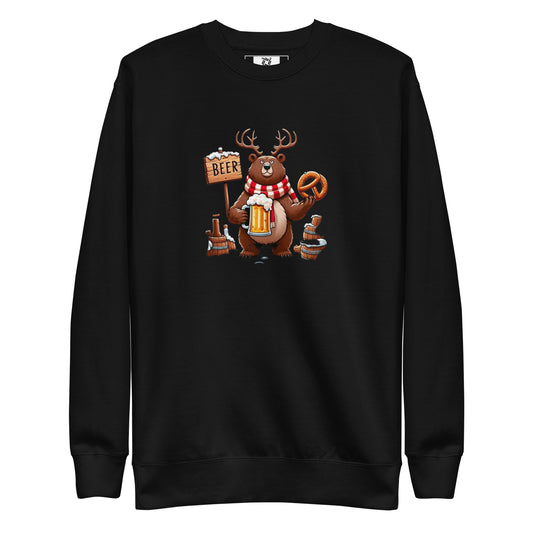 Holiday Bear Sweatshirt - Dark
