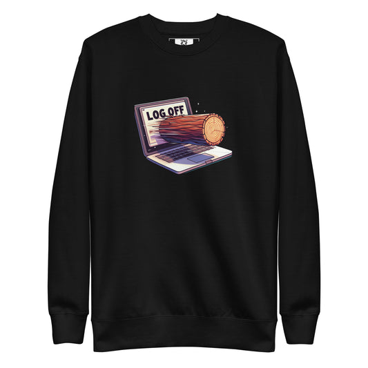 Log Off Sweatshirt - Dark