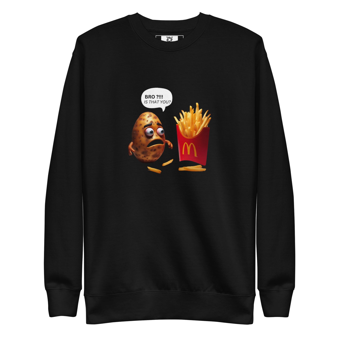 Fried Potato Sweatshirt - Dark