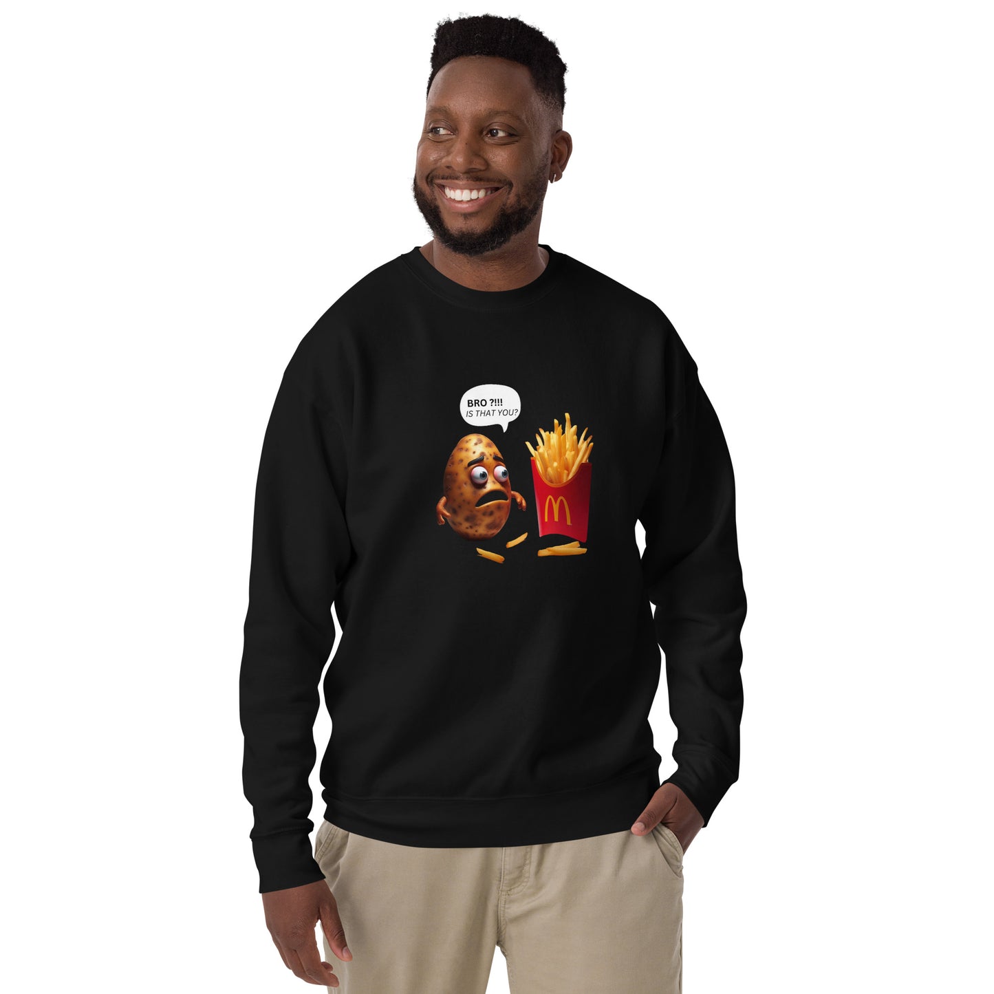 Fried Potato Sweatshirt - Dark